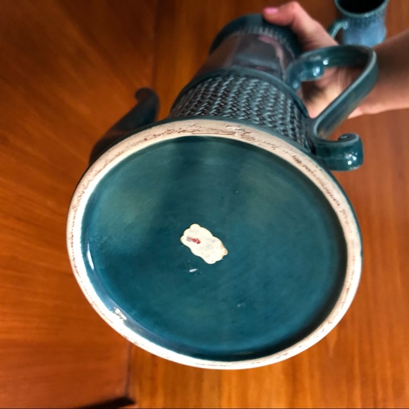 UNUSUAL MAJOLICA NORLEANS VTG AES JAPAN CERAMIC MEDIEVAL CASTLE KEEP TEA POT/MUG - Picture 9 of 13